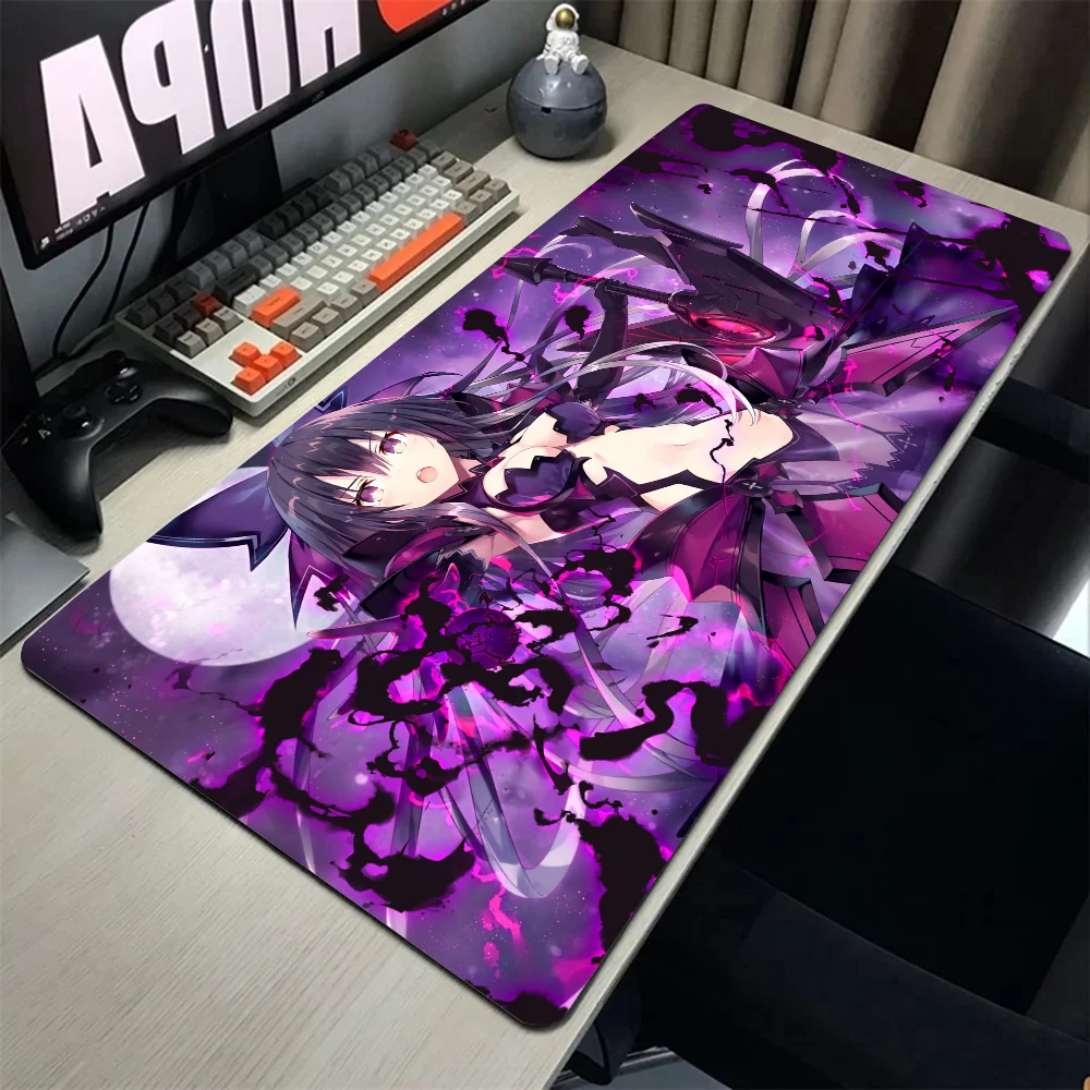 Anime DATE A LIVE Kotori Itsuka Mousepad Desk Mat With Pad Gaming Accessories Prime Gaming XXL Keyboard Pad Stitch Padding Mat