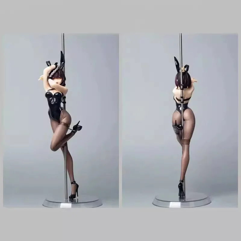 

Аниме периферийная фигурка, ключ-аниматор, Fu Rabbit Girl, стальная труба для танцев, 1/7 стоя, искусственные украшения, ручная работа в коробке