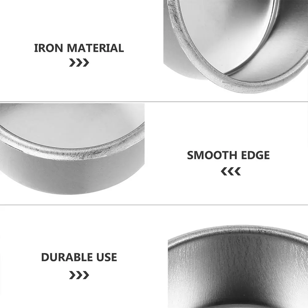 

24pcs Iron Cups Crafts Decorative Metal Holders For Home Diy Christmas Decor Living Room Bedroom Office Household