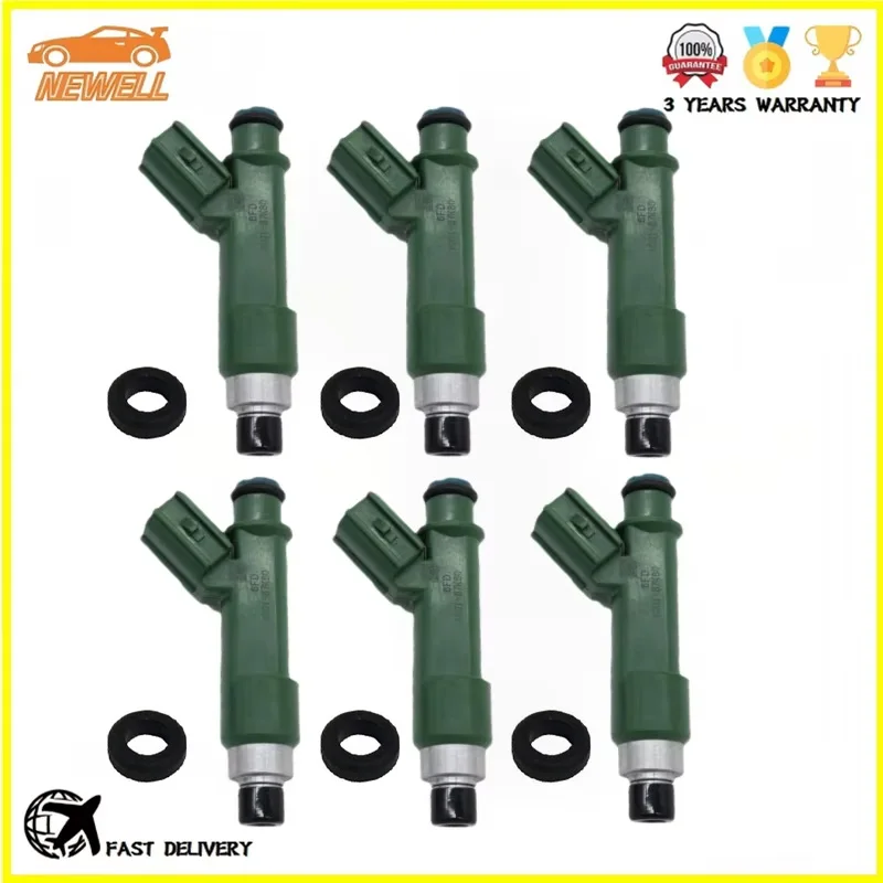4/6pcs 1001-87K80 700cc Fuel Injector For Toyota Camry Corolla Nissan 1JZGTE 2JZGTE RB20DET 100187K80 1001 87K80 Engine Nozzle