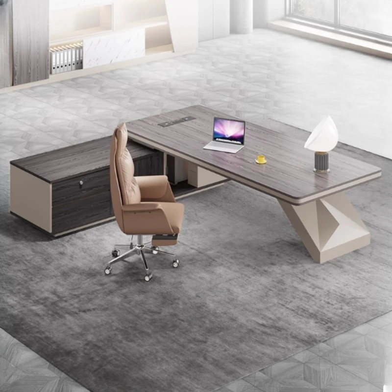 Luxury Boss Computer Table Simple Modern presidente Manager President Desk studio camera da letto Escritorios De Oficina mobili per ufficio