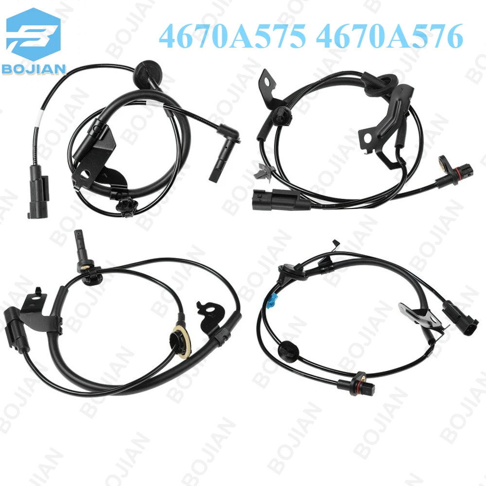 

4X Rear Front Right & Left ABS Wheel Speed Sensor for Mitsubishi ASX LANCER OUTLANDER PAJERO 4670A575 4670A576 4670A579 4670A580