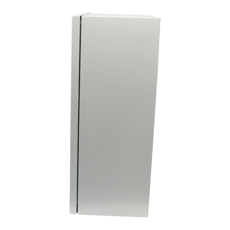 Imagem -04 - Wall Mount Metal Enclosure Caixa de Aço Laminada Placa do Painel Industrial Poliéster Epóxi pó Revestido Caixa de Distribuição Elétrica