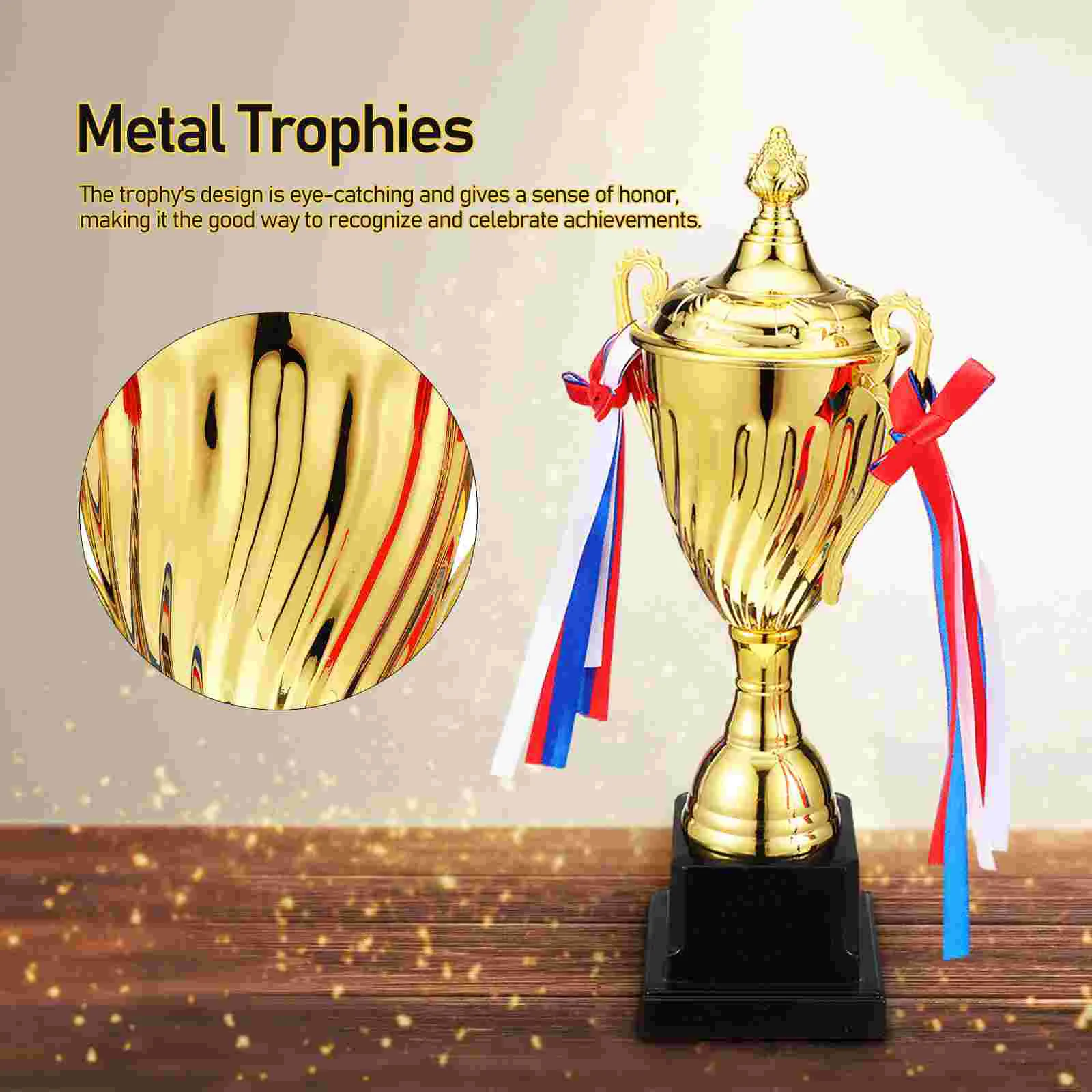 Footballs Trophy Metal Holiday Supplies Award Large For Games Mini 3200X1400X1400CM Kickball Soccer Cup Basketball Child