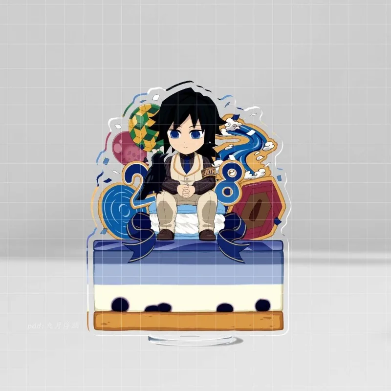 Demon Slayer Tokitou Muichirou Kochou Shinobu GiyuTomioka Acrylic Stand Anime Peripherals Cute Cartoon Desktop Decorations Goods