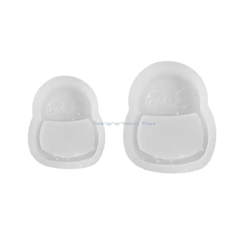 

R9JE Diy Epoxy Penguin Mold Drop Silicone Mold Penguin Mold