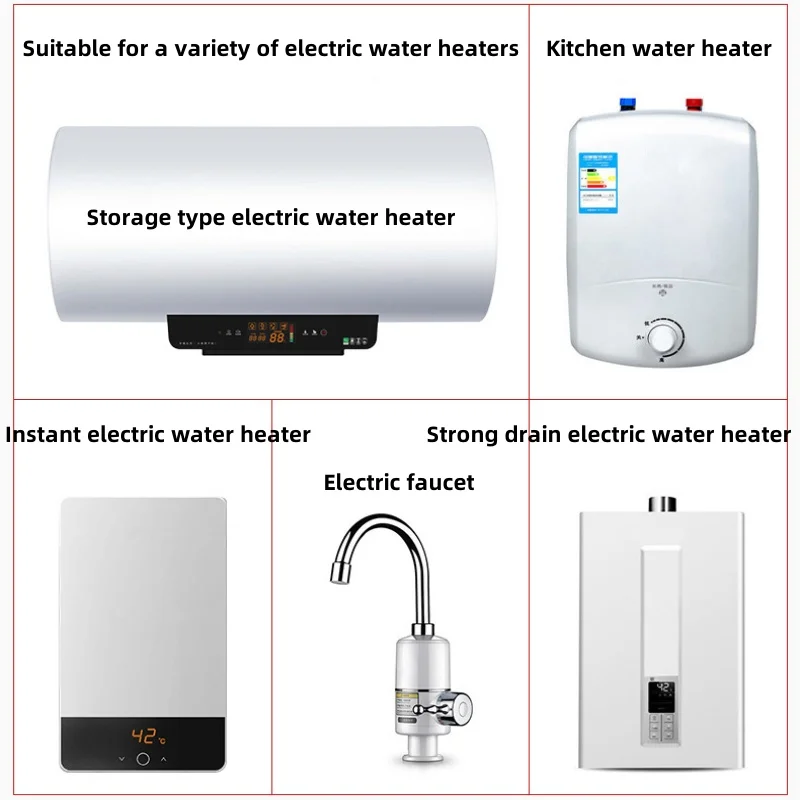 Anti-electric Shock Wall Water Flow Voltage Blocker Electric Water Heater Anti-electric Shock Connector 20mm Metal Interface