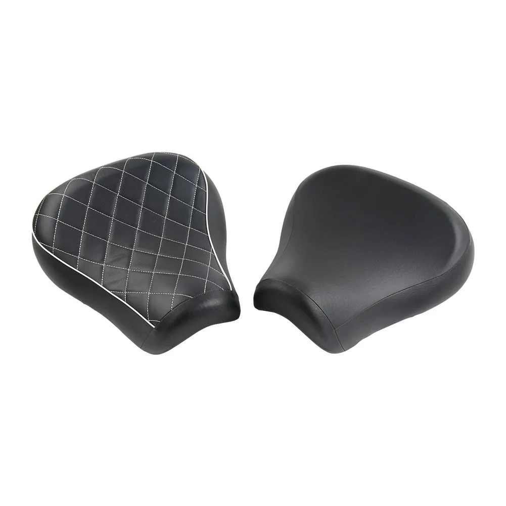 Motorcycle Front Rider Driver Solo Seat Cushion For Harley Davidson Sportster XL 883 1200 1983-2003