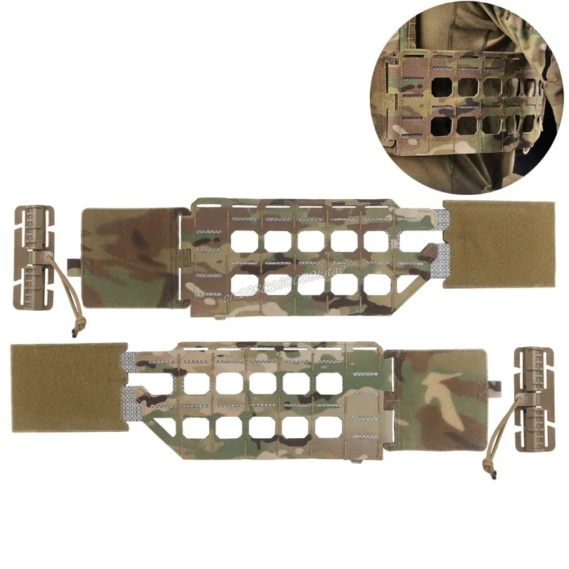 Zestaw klamer do kamizelki taktycznej KZ Tactical Plate Carrier Cummerbund, szybkozłączka, lekki pas MOLLE, adapter do pasów i kamizelki myśliwskiej.