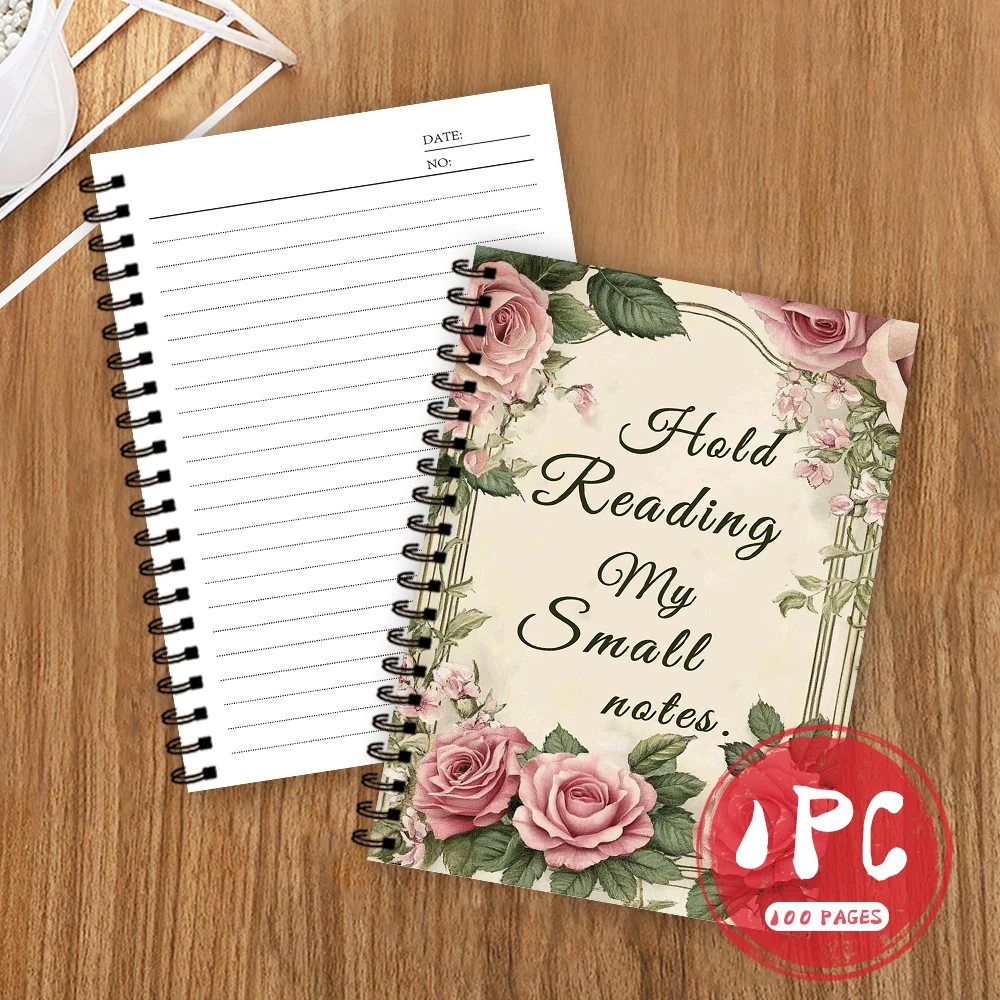 Notizbuch mit Blumen- und Zitatmotiven, Tagebuch, blanko linierte Seiten, ideales Geschenk zum Notieren, inspirierend für Männer und Frauen, perfekt für Studenten