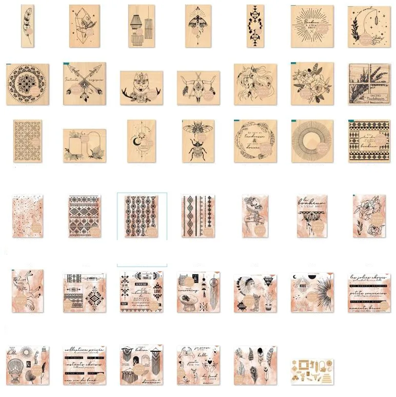 NEW French Clear Stamp /Seal For DIY Scrapbooking/photo Album Decorative Clear Stamp Sheets A6531