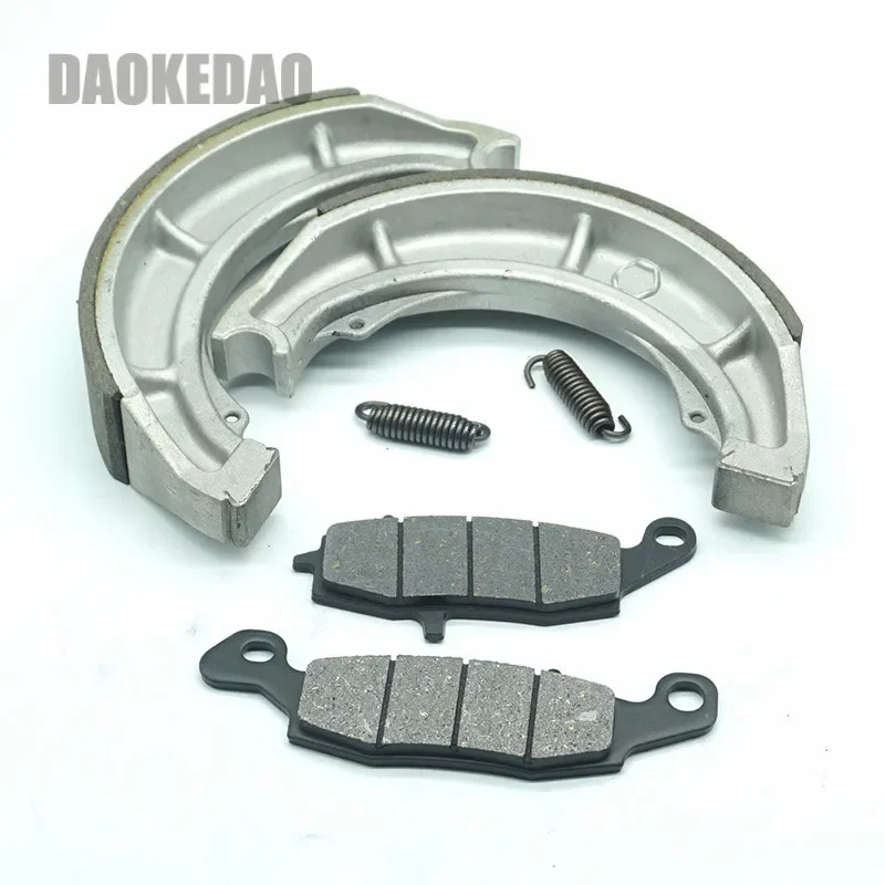 For Suzuki VL800B C50 Boulevard B.O.S.S. 2013 2014 2015 Motorcycle Front Brake Pads Rear Brake Shoe Kit Set