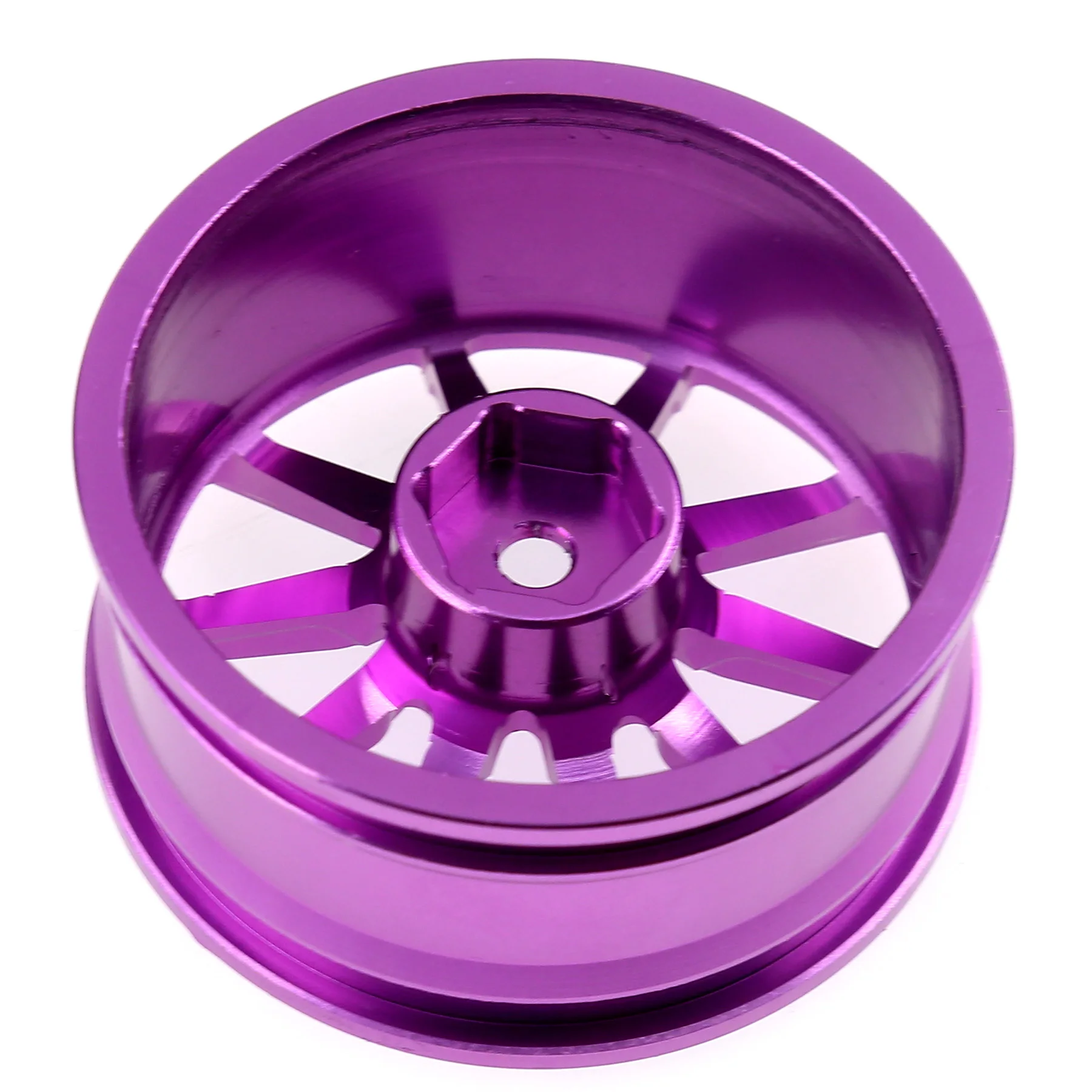 4 pçs cnc liga de alumínio aro da roda cubo do pneu rc peças atualização para 1/10 rc carro touring yokomo sakura d5 tamiya tt02 carro rc corrida