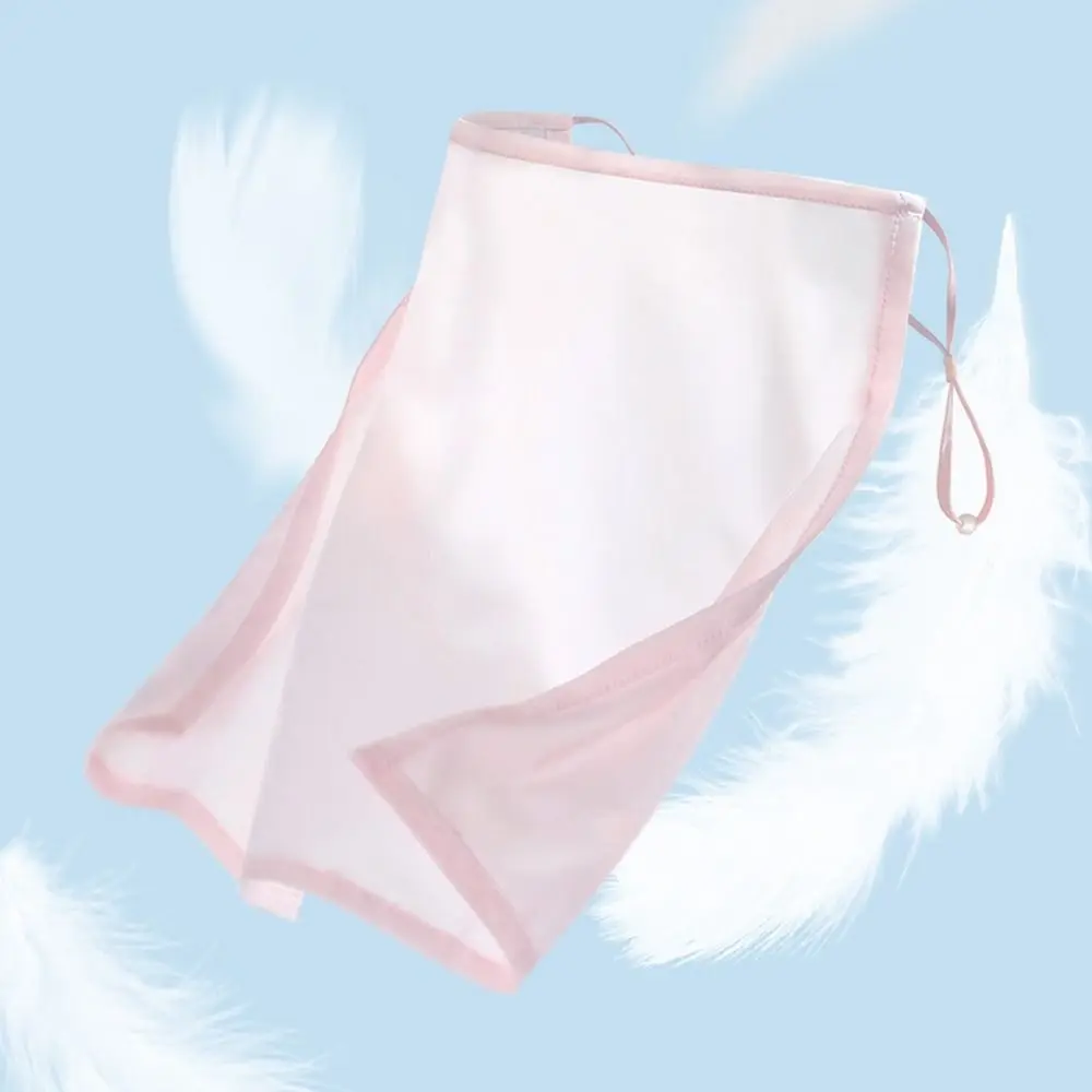 

Face Scarves Hanging Ears Sunscreen Mask Mesh Face Scarf Face Covering Chinese Hanfu Accessories Ancient Mask Hanfu Face Veil