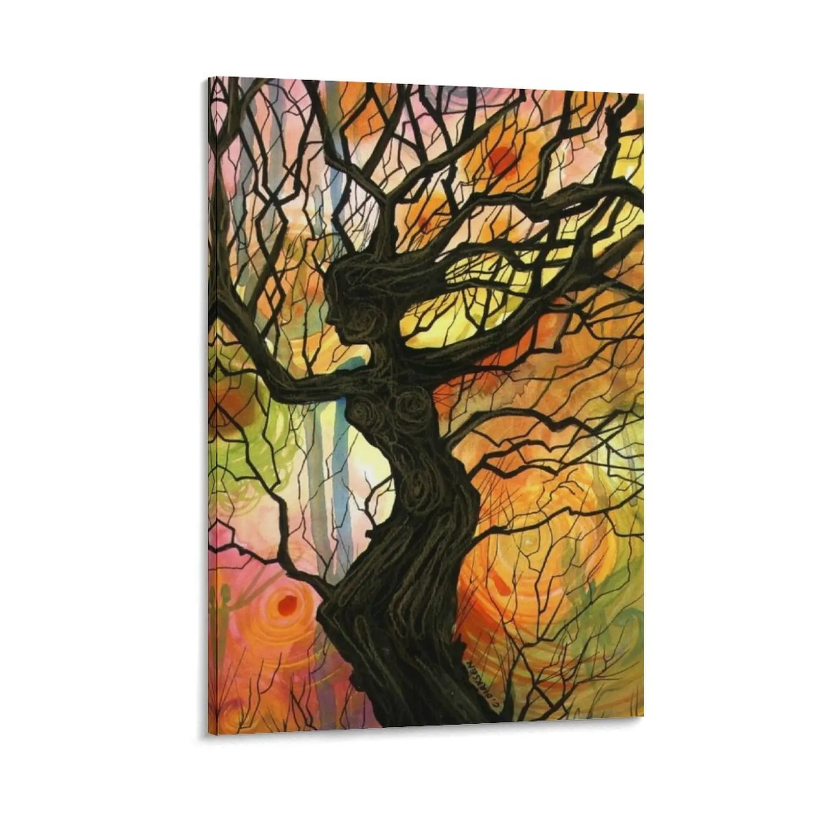 

Tree of Life Series - Dusk Canvas Painting anime figure paintings wall decor