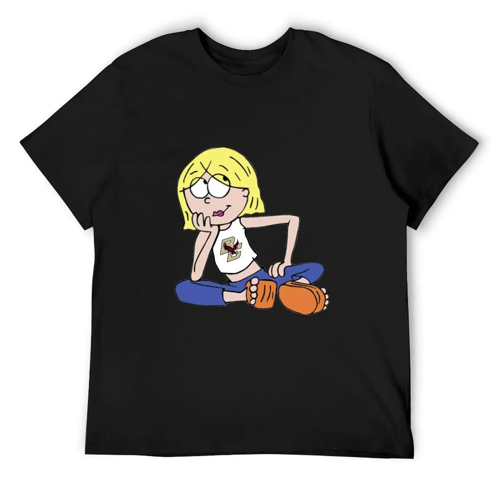 

BC Lizzie Sticker T-Shirt graphic t shirt vintage Funny t-shirt croswit shirt man korean fashion Short sleeve tee men