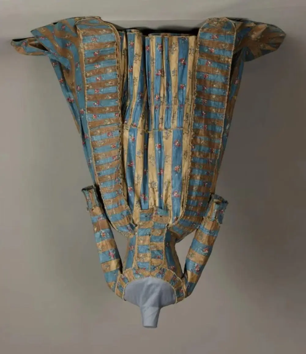 

1780s Georgian Rococo Baroque Sack-back Dress Victorian Renaissance Royal Court Duchess Ball Gown Robe a la Francaise