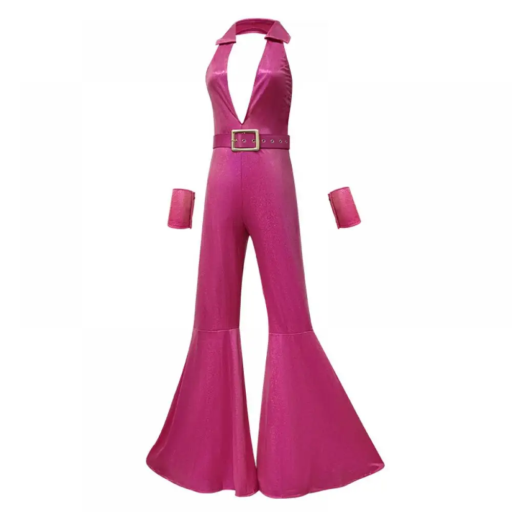 Body Hippie Années 70 Sexy avec Ceinture – photo 13