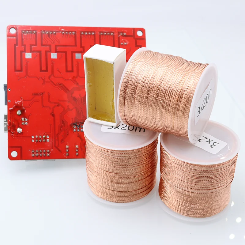6M 10M 20M Entlötdocht Geflecht Kupferdraht Lötmittelentferner BGA Docht RoHs Kolophonium Flussmittel bleifreies Schweißen PCB Lötkolben Werkzeug – Detail 2