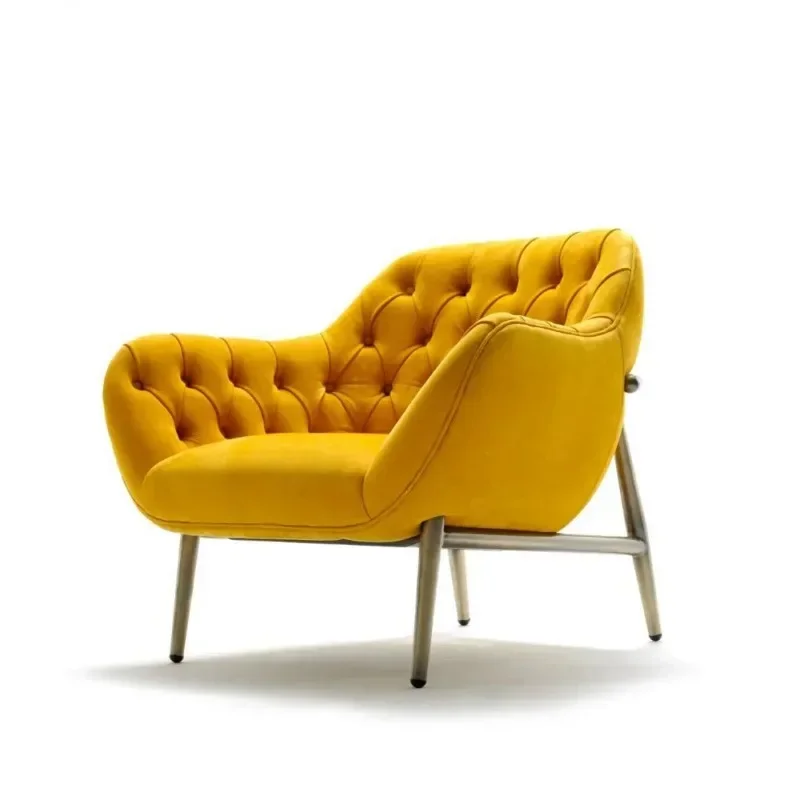 

Современное простое кресло для отдыха из нержавеющей стали