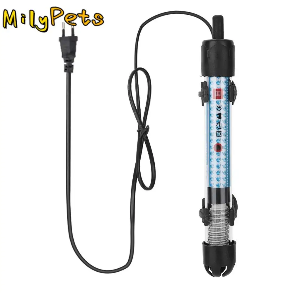 

18-32°C Submersible Heater 25-300W Adjustable Constant Temperature Control EU Plug LCD Display Digital Water Heating Rod