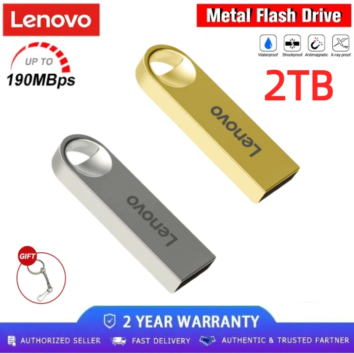 Lenovo USB 3.0 Pen Drive 2TB Usb Flash Drive Водонепроницаемый 128GB Usb Stick 2TB 256GB 512GB Memory Stick PenDrive USB Stick U Drive