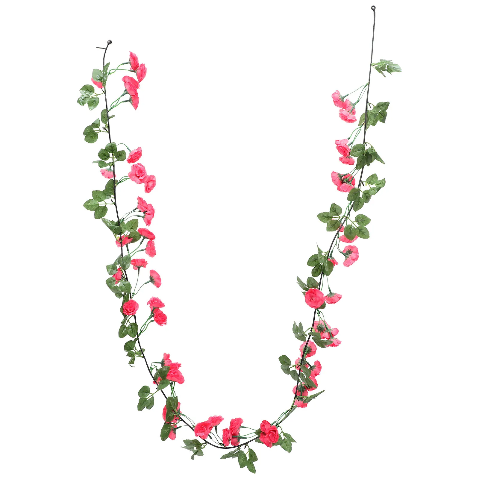 

69 Heads Artificial Rose Vine Decorative Faux Flowers Plant Stylish Home Outdoor Wedding Decorations Household
