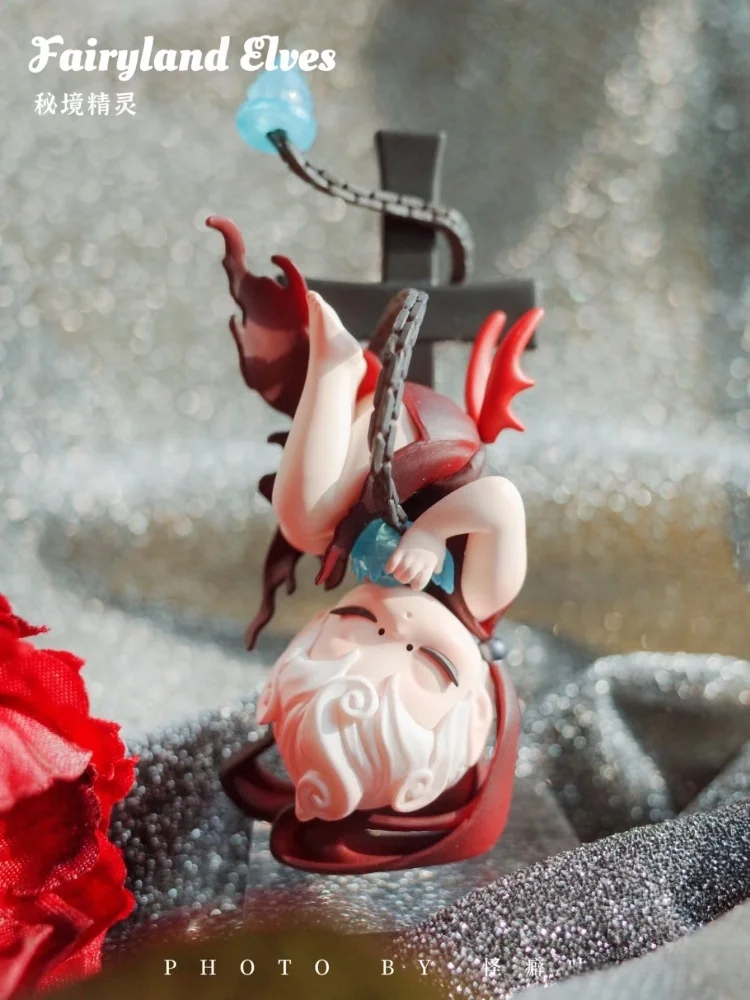 النوم أرض الخيال الجان سلسلة صندوق أعمى تخمين حقيبة صندوق غامض اللعب دمية لطيف أنيمي الشكل سطح المكتب الحلي هدية جمع