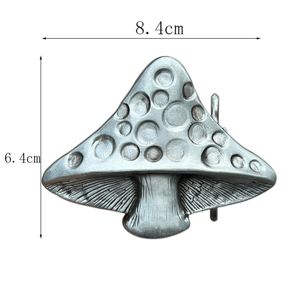Fivela De Cinto De Cogumelo Para Homens, Cowboys Ocidentais, Metal De Liga De Zinco, Dropshipping