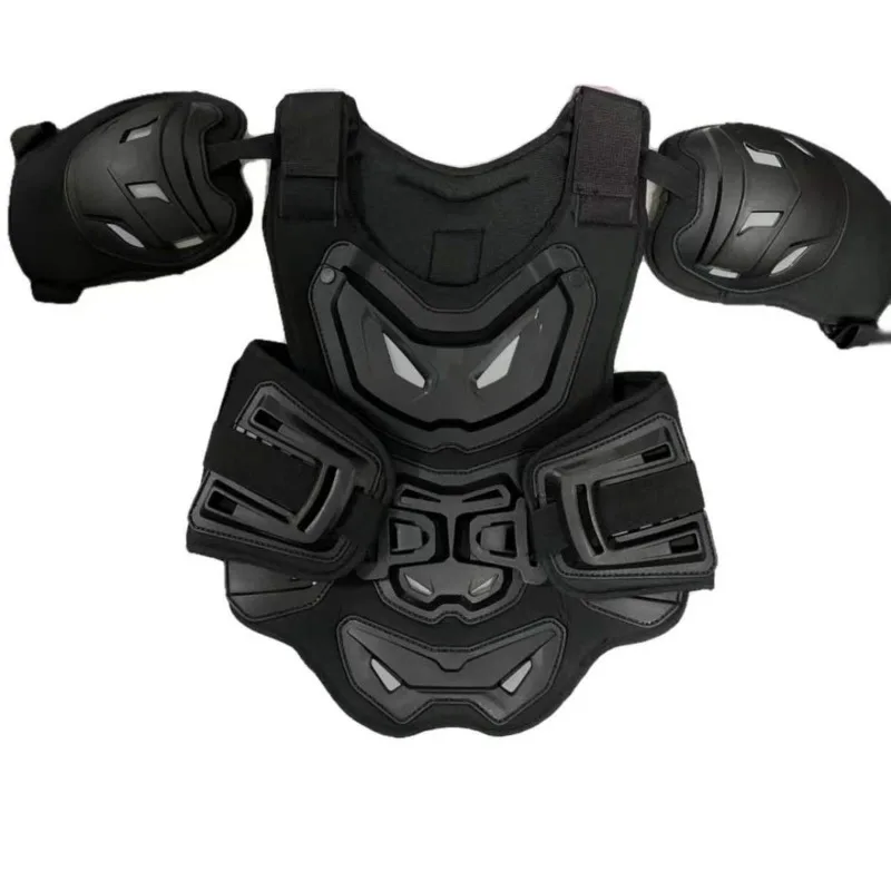 دراجة نارية درع سترة الصدر الخلفي حماية الطرق الوعرة ركوب الدراجات التزلج تنفس الضلع الحرس معدات الدراجات النارية #5