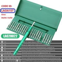 LAOA Precise Screwdrivers Set 22 in 1 S2 Precision Phone Repair Tool Kit 4mm Magnetism Bits with Screwdriver Handle