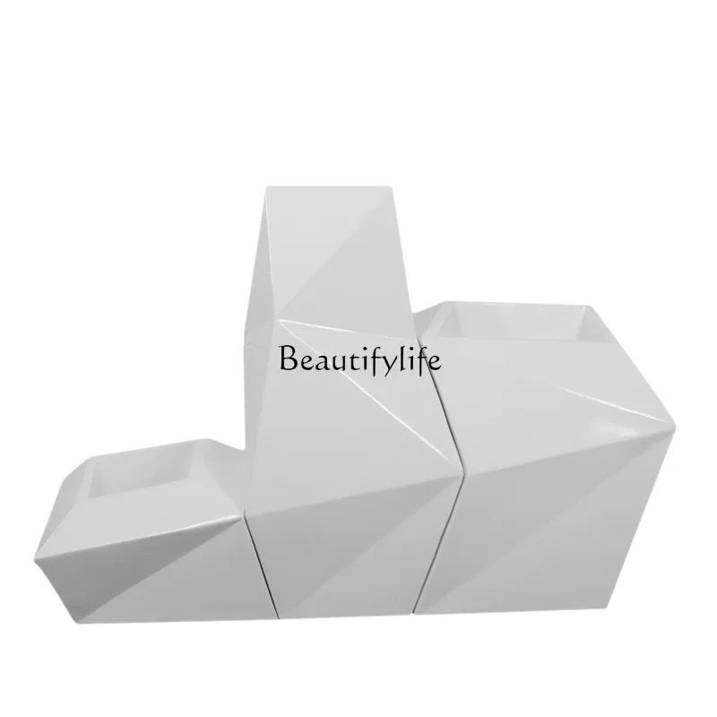 

ls 04FRP floor-to-ceiling vase modern Nordic creative flower arrangement ornament