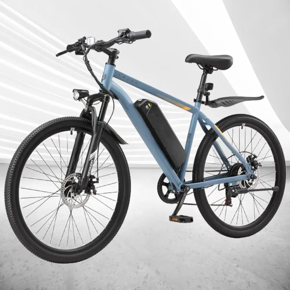 

Adults Electric Bicycle, 26" Electric Mountain Bike 700W Peak Motor Ebike 22Mph 38Miles 10.4AH 15.6AH Electric E Bike for Adults