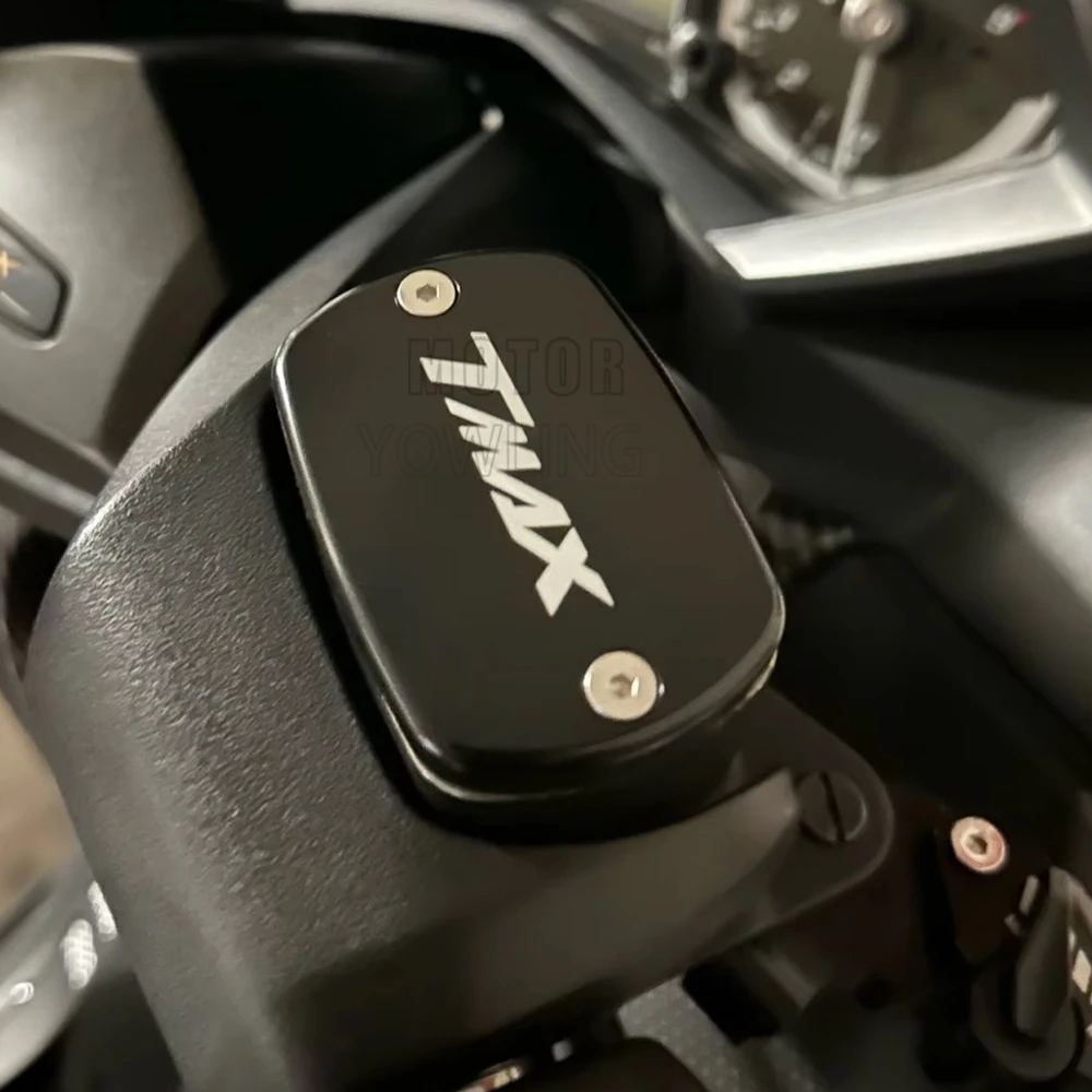 Motorradzubehör für Yamaha TMAX500 TMAX530 TMAX560 T-MAX 530 TMAX 500/530/560 SX DX Bremsflüssigkeitsbehälterdeckel Bremspumpenabdeckung