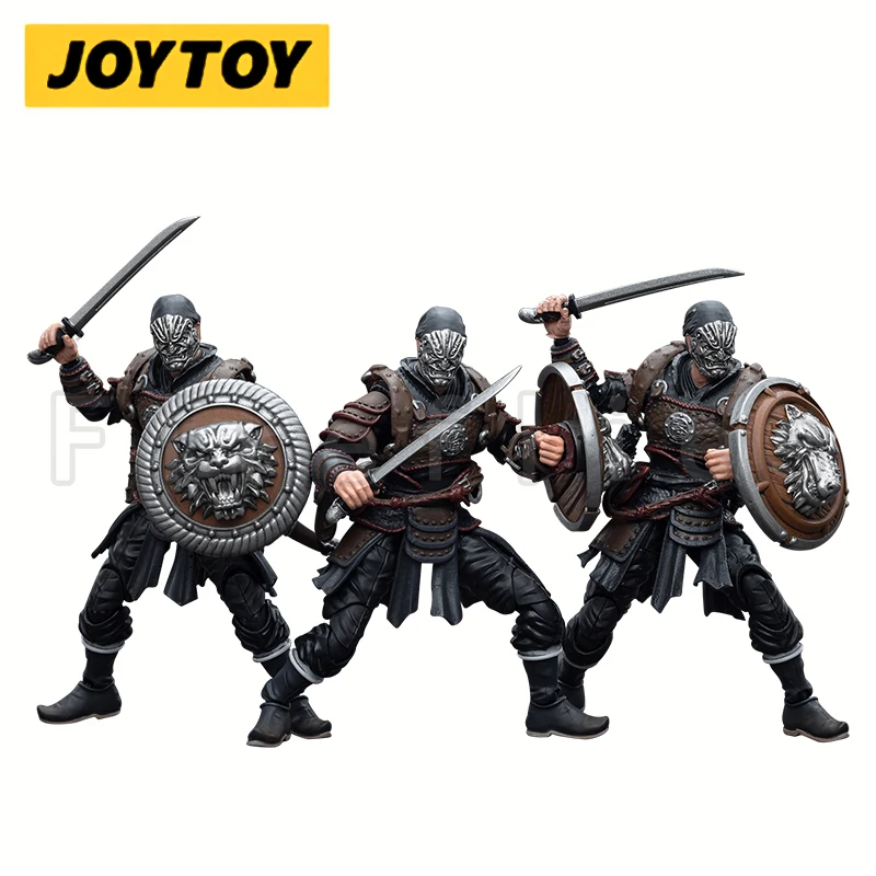 

1/18 JOYTOY Action Figure (3PCS/SET) Dark Source Jianghu Shenji Camp Soldier Anime Model Toy