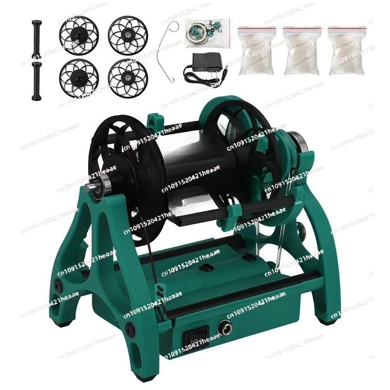 Suitable for household mini electric spinning carts, free installation, adjustable speed 12v