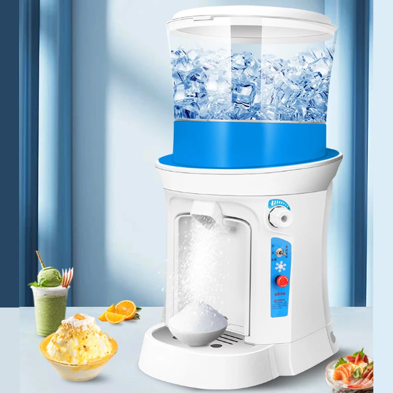 Ice Planer Commercial Milk Tea Shop Multifunctional Sashimi Sponge 15L Snowflake Crusher Automatic Large Electric