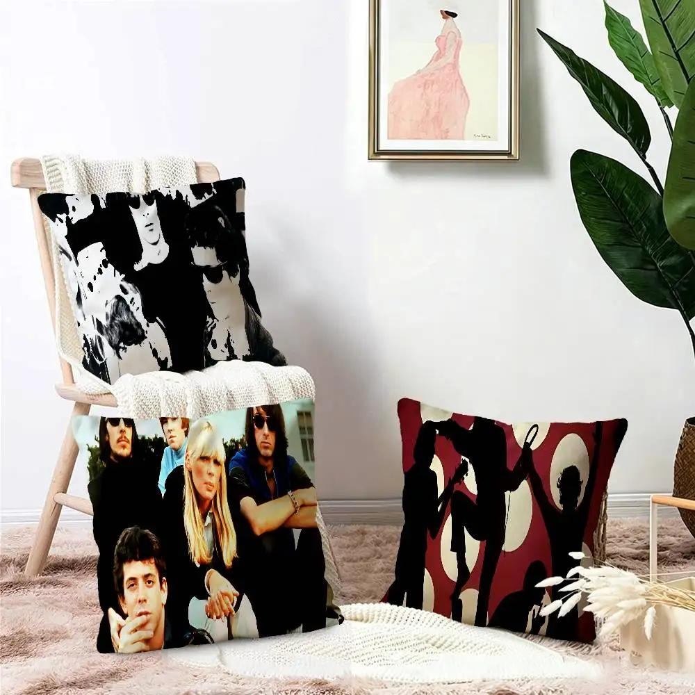 Rock Band The V-Velvet U-Underground Personalized Pillow Dust Cover Bedroom Kids Party Decoration Pillowcase