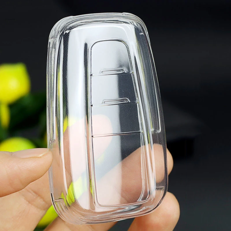 Car Transparent key shell/case/set for Toyota SIENNA/LAND CRUISER/HARRIER/HIGHLANDER/PRADO/CROWN/CAMRY/COROLLA/RAV4/ALPHARD