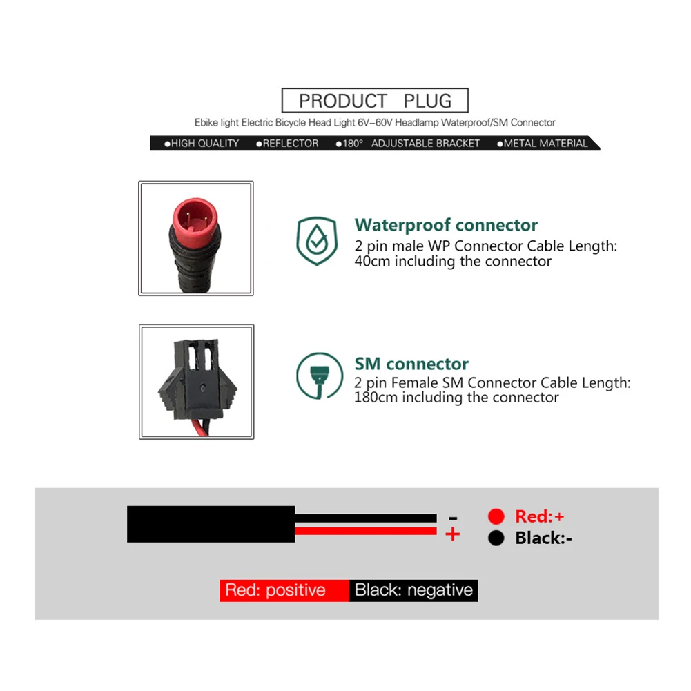 

Велосипедная светодиодная фара, велосипедный уличный прожектор SM/водонепроницаемый регулируемый передний фонарь для электронного велосипеда, горячая распродажа