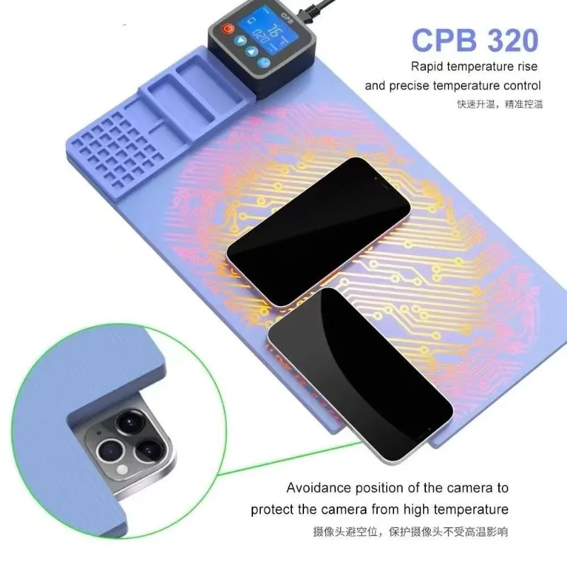 Lcd Screen CPB 320 Pro Heating Separation Platform for iPad iPhone Display Disassemble Replacement Repair Tools