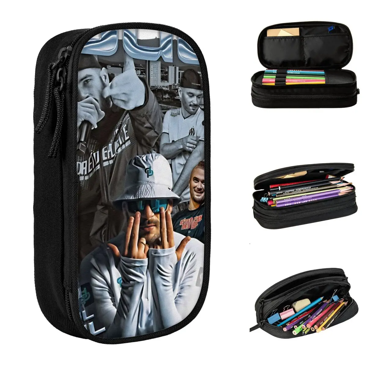 

Jul Bootleg 2025 пенал школьные пеналы на молнии для мальчиков и девочек Kawaii большой пенал школьные принадлежности