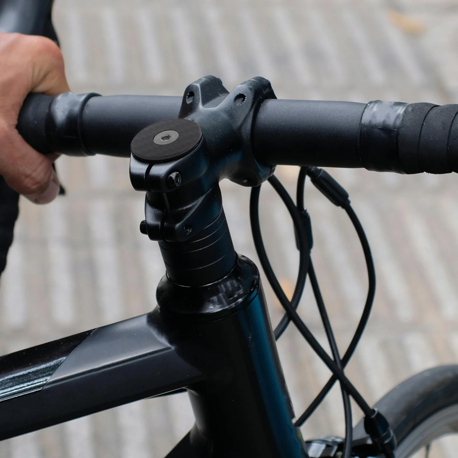 

1Set Bicycle Headset Top Cap Carbon Fiber Stem Covers Cycling Stem Top Protectors Waterproof Replacement Parts for Road