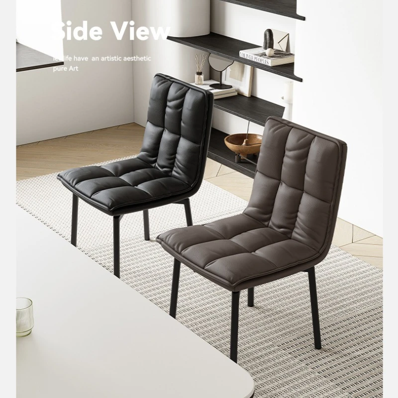 Italian Nordic Hotel Rotating Dining Chair for Home Use, Simple and Modern Backback Restaurant,Backback Chair,Dining Table Chair
