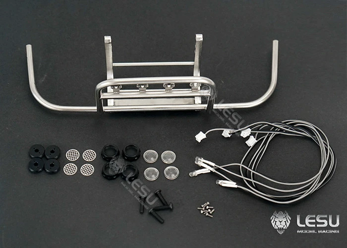 RC 1/14 LESU LKW LED-Scheinwerfer für Tamiya Hydraulikbagger Lader Muldenkipper für SCANIA MAN VOLVO Anhänger Kipper DIY-Teile – Detail 5