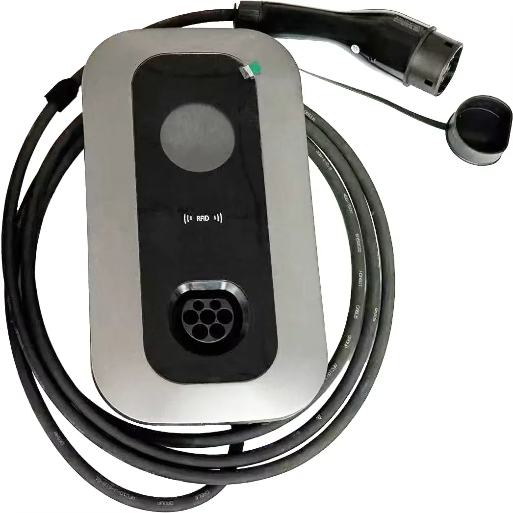 Commercial Type 2 32A 7KW Smart EV Charger with OCPP New Condition