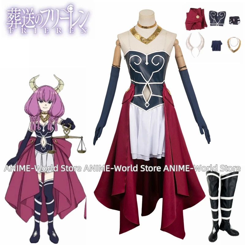 

《Custom size》Anime Frieren: Beyond Journey's End Sousou no Frieren Frieren at the Funeral Azelyase Cosplay Costume Shoes