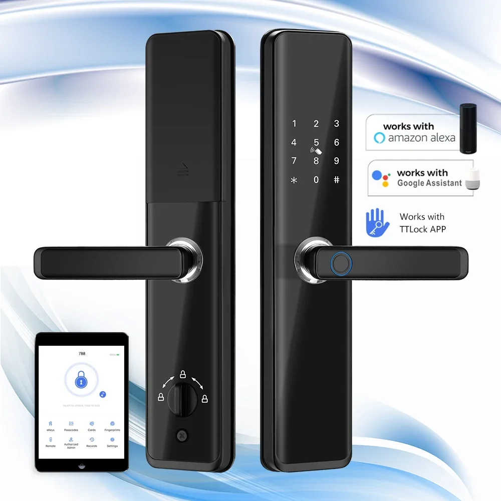 Eseye Smartlock alexa cerradura de seguridad puerta inteligente с wifi для наружной cerradura inteligente с wifi