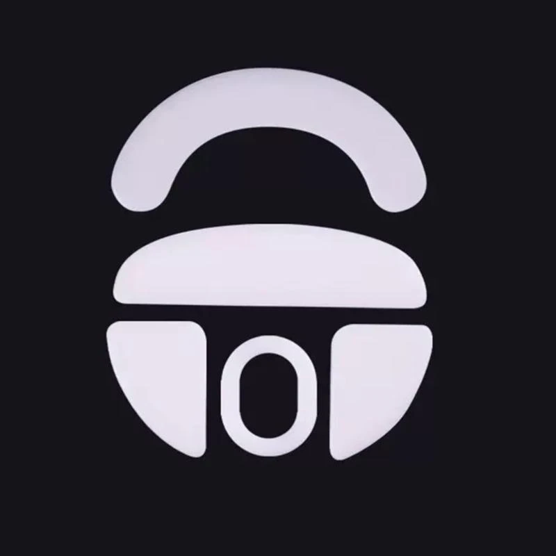 J0MB Mouse Skates Pad melengkung tepi stiker mouse untuk mouse atk