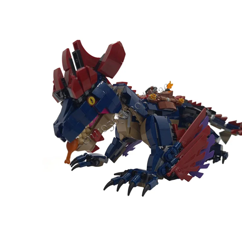 549 أجزاء الخيال التنين رايدر وحدات نموذج مخصص لتقوم بها بنفسك تجميع الطوب لعب لمحبي الخيال عرض مهرجان مفاجأة الهدايا #4